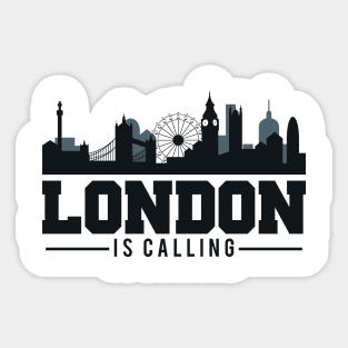 Awesome London Is Calling Skyline UK Sticker